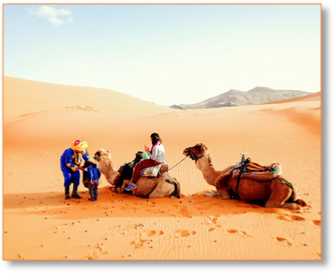 departure From Marrakech to Merzouga Dunes and back